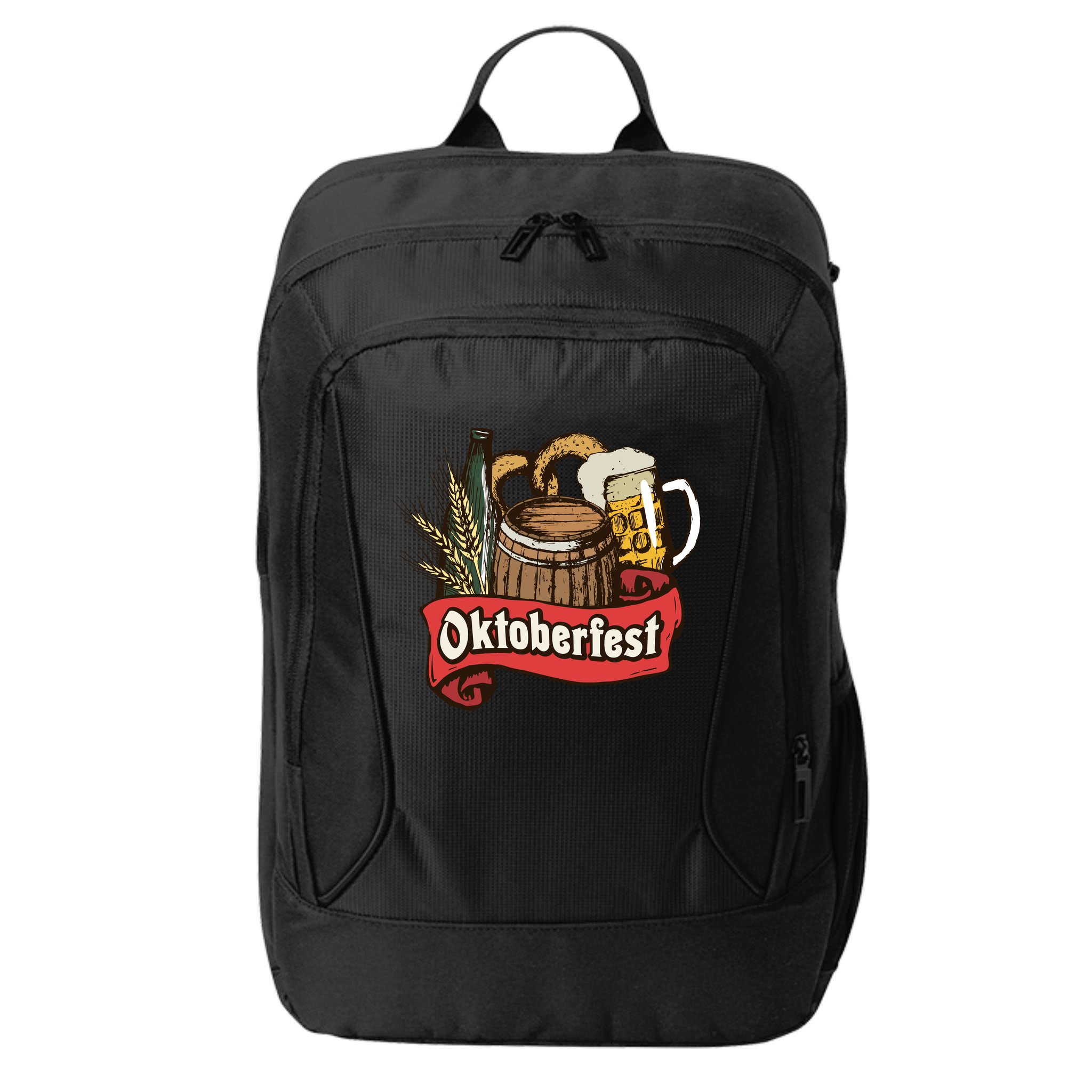Illustration Oktoberfest City Backpack
