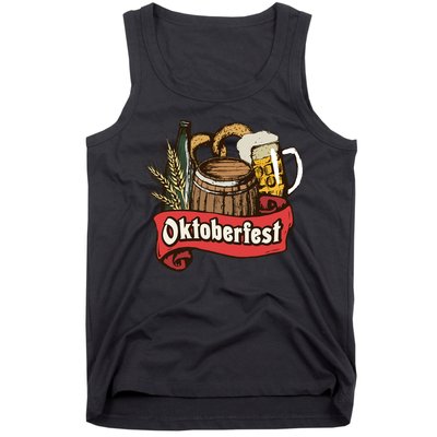 Illustration Oktoberfest Tank Top
