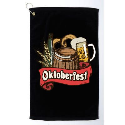 Illustration Oktoberfest Golf Towel