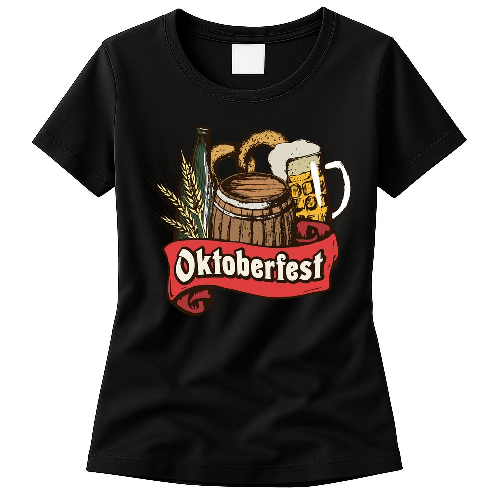 Illustration Oktoberfest Womens T-Shirt