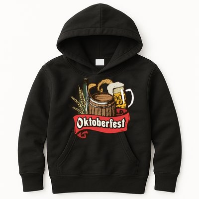 Illustration Oktoberfest Kids Hoodie