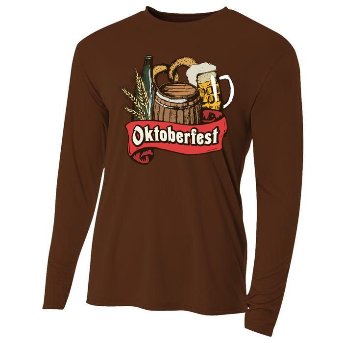 Illustration Oktoberfest Cooling Performance Long Sleeve Crew