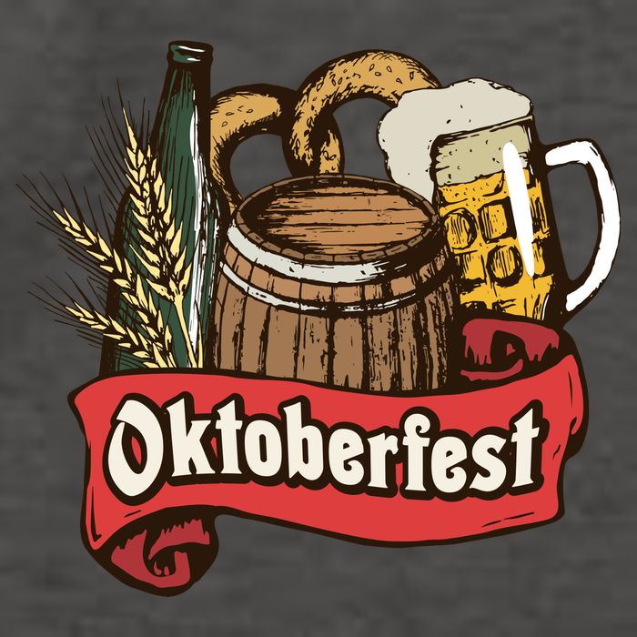Illustration Oktoberfest Vector Backpack