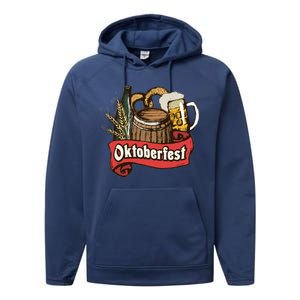 Illustration Oktoberfest Performance Fleece Hoodie