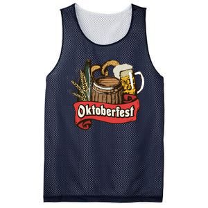 Illustration Oktoberfest Mesh Reversible Basketball Jersey Tank