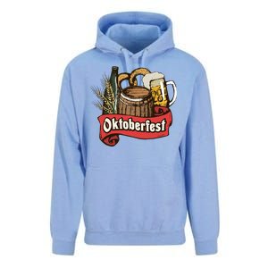 Illustration Oktoberfest Unisex Surf Hoodie