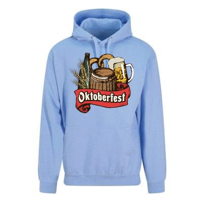 Illustration Oktoberfest Unisex Surf Hoodie