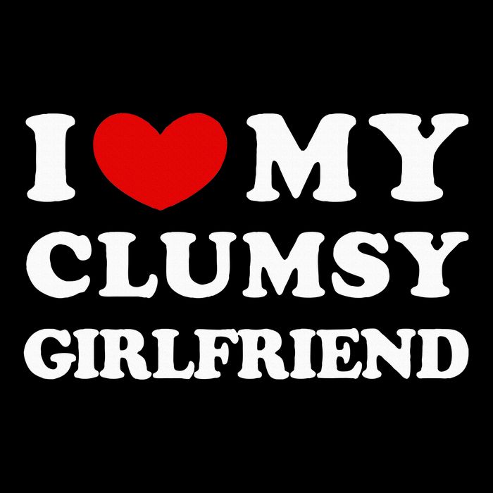 I Love My Clumsy Girlfriend I Heart My Clumsy Girlfriend Cooling Performance Crew T-Shirt