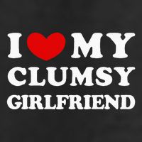I Love My Clumsy Girlfriend I Heart My Clumsy Girlfriend Adult Drive Performance Visor