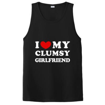 I Love My Clumsy Girlfriend I Heart My Clumsy Girlfriend PosiCharge Competitor Tank