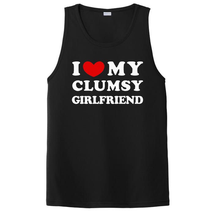 I Love My Clumsy Girlfriend I Heart My Clumsy Girlfriend PosiCharge Competitor Tank