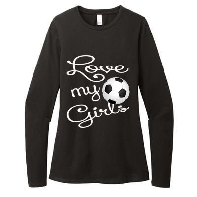 I Love My Soccer Futbol Great Gift For Momgiftcute Soccer Mom Gift Womens CVC Long Sleeve Shirt