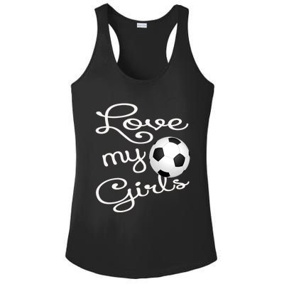 I Love My Soccer Futbol Great Gift For Momgiftcute Soccer Mom Gift Ladies PosiCharge Competitor Racerback Tank