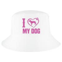 I Love My Dog Cool Comfort Performance Bucket Hat