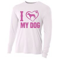 I Love My Dog Cooling Performance Long Sleeve Crew