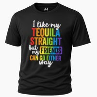 I Like My Tequila Straight But My Friends Can Go Either Way Performance Shirt