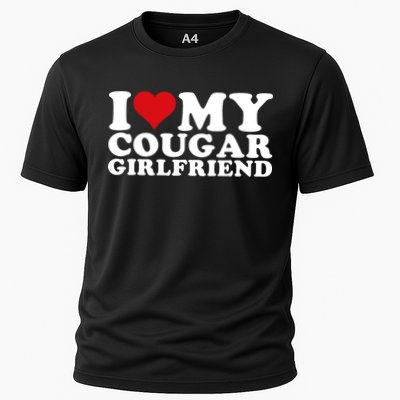 I Love My Cougar Girlfriend I Heart My Cougar Girlfriend GF Performance Shirt