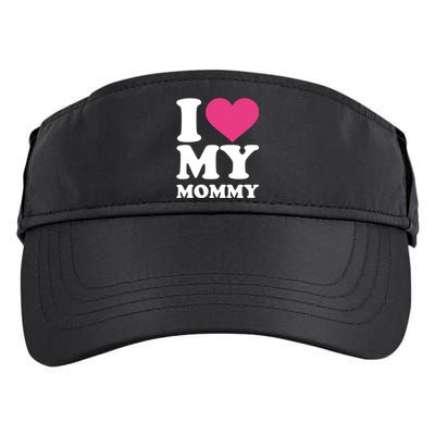 I Love My Mommy Cool Gift Adult Drive Performance Visor