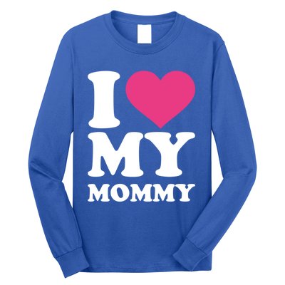 I Love My Mommy Cool Gift Long Sleeve Shirt