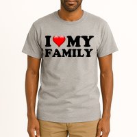 I Love My Family Tall T-Shirt