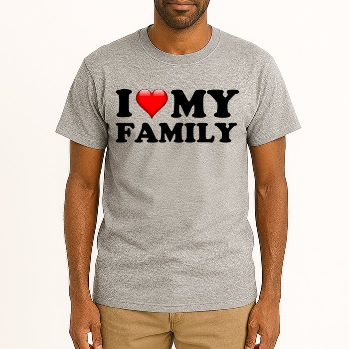I Love My Family Tall T-Shirt