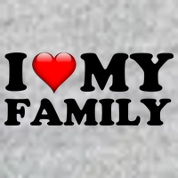 I Love My Family Tall T-Shirt