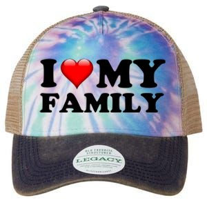 I Love My Family Legacy Tie Dye Trucker Hat