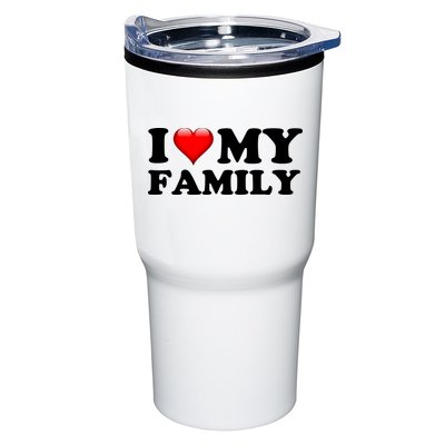 I Love My Family Tumbler