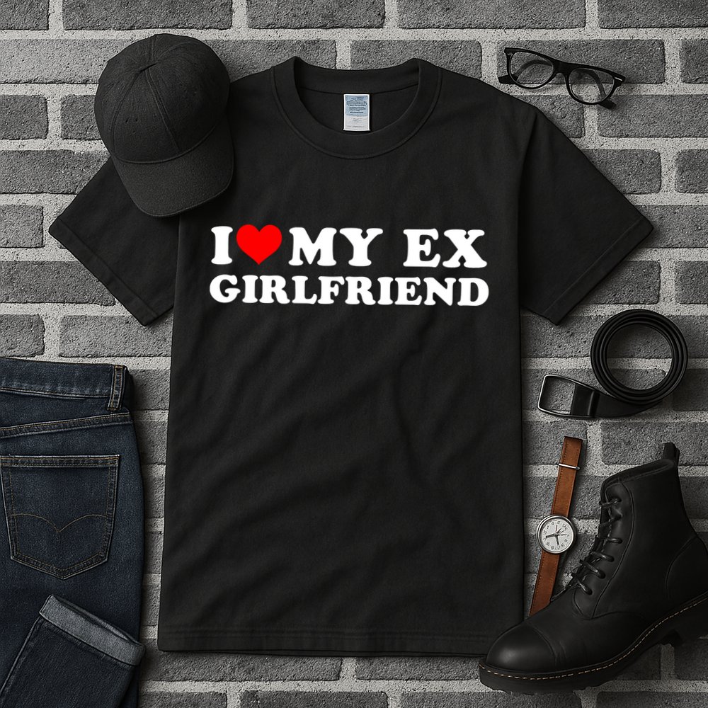 I Love My EX Girlfriend I Heart My Ex Girlfriend GF Tall T-Shirt