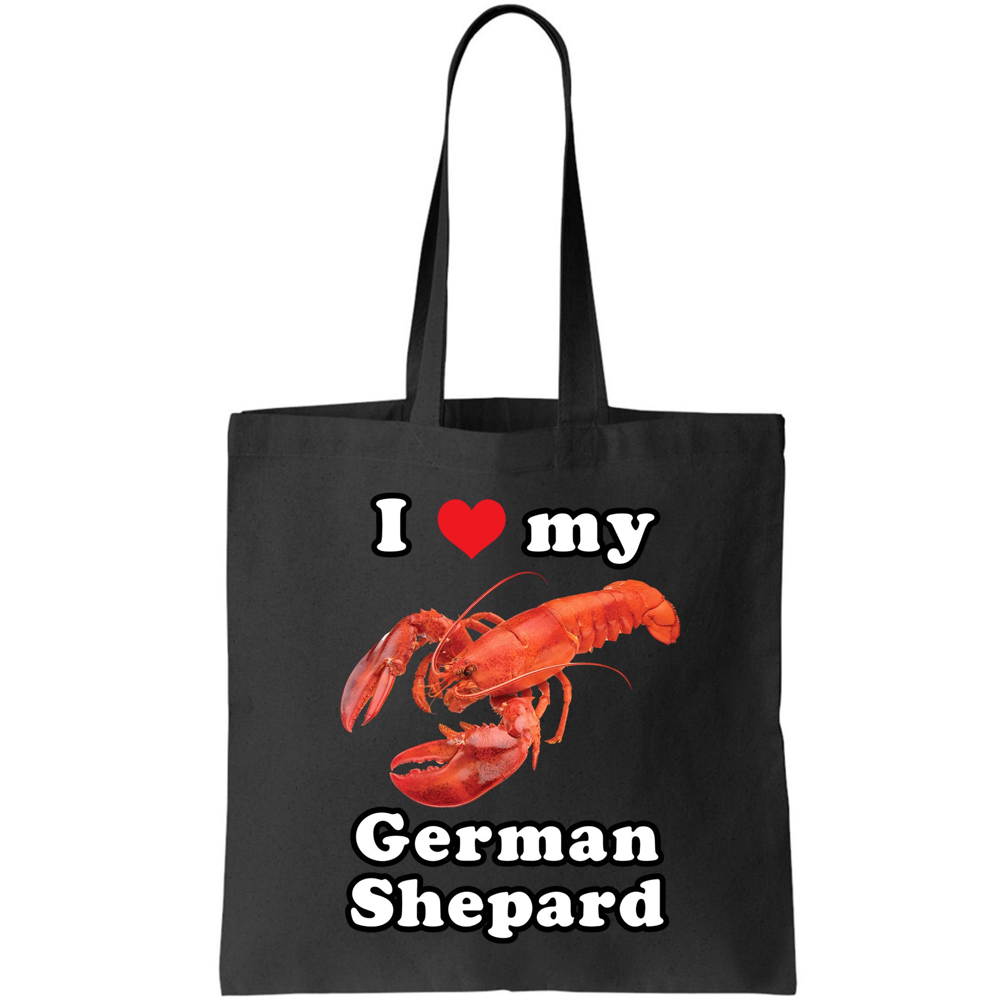 I Love My German Shepard Lobster Bag