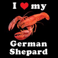 I Love My German Shepard Lobster Bag