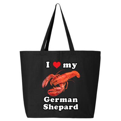 I Love My German Shepard Lobster 25L Jumbo Tote