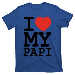 I Love My Papi Family Matching Valentines Day Gift T-Shirt