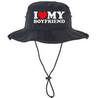 I Love My Boyfriend I Heart My Boyfriend Legacy Cool Fit Booney Bucket Hat