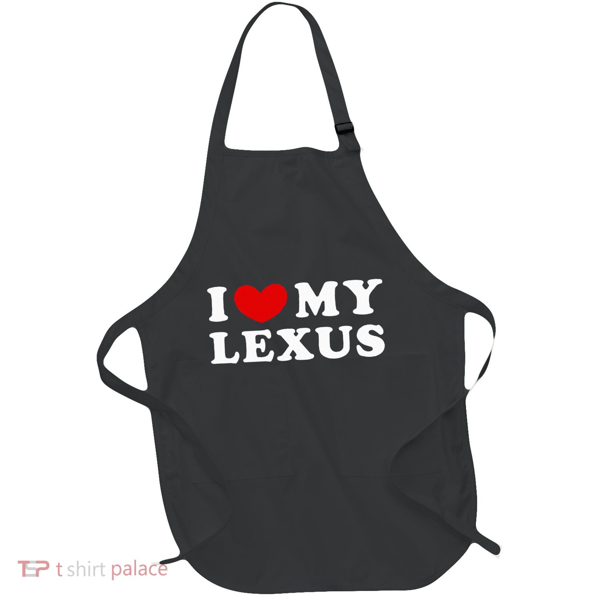 I Love My Lexus Apron
