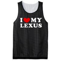 I Love My Lexus Mesh Reversible Basketball Jersey Tank