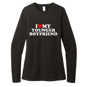 I Love My Younger Boyfriend Womens CVC Long Sleeve Shirt