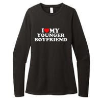 I Love My Younger Boyfriend Womens CVC Long Sleeve Shirt