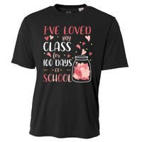 I've Loved My Class For 100 Days Of School Valentines Cooling Performance Crew T-Shirt