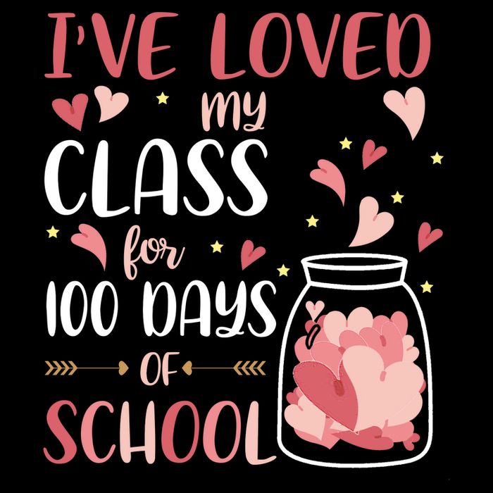 I've Loved My Class For 100 Days Of School Valentines Backpack