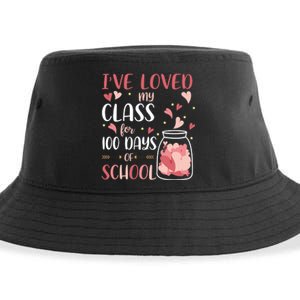 I've Loved My Class For 100 Days Of School Valentines Sustainable Bucket Hat