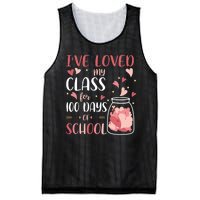 I've Loved My Class For 100 Days Of School Valentines Mesh Reversible Basketball Jersey Tank