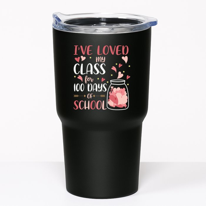 I've Loved My Class For 100 Days Of School Valentines Tumbler