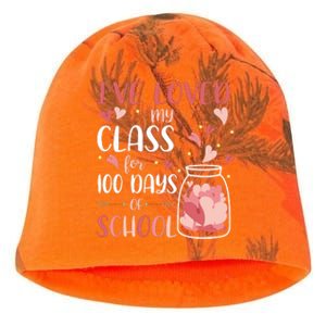 I've Loved My Class For 100 Days Of School Valentines Kati - Camo Knit Beanie