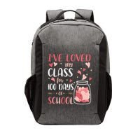 I've Loved My Class For 100 Days Of School Valentines Vector Backpack