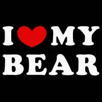 I Love My Bear I Heart My Bear Doggie Tank