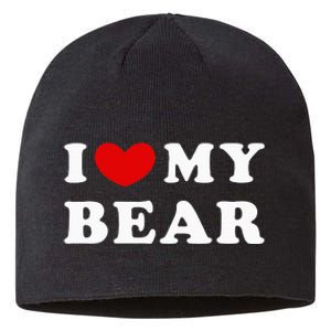 I Love My Bear I Heart My Bear Sustainable Beanie