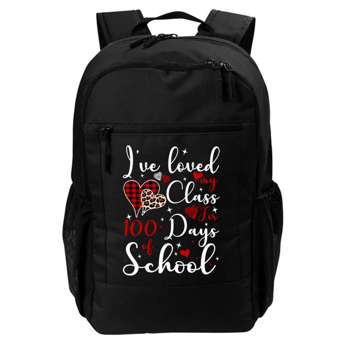 I've Loved My Class For 100 Days Of School Valentine Hearts Backpack
