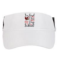 I've Loved My Class For 100 Days Of School Valentine Hearts Adult Drive Performance Visor