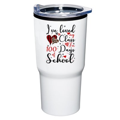 I've Loved My Class For 100 Days Of School Valentine Hearts Tumbler